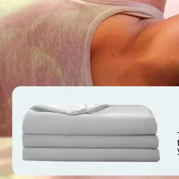 Cooling Summer Comforter Soft Breathable Cool Comforter For Summer Portable Sleeping Canopy Multifunctional Machine Washable - Image 4